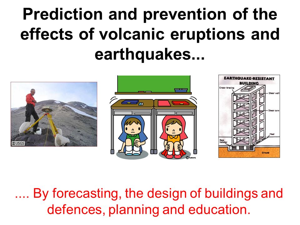 Earthquakes prediction v preventation